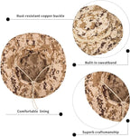 Sun Hats for Men Women Bucket Hat UPF 50+ Boonie Hat Foldable UV Protection Hiking Beach Fishing Summer Safari