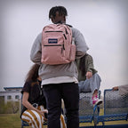JanSport Laptop Backpack - Computer Bag with 2 Compartments, Ergonomic Shoulder Straps, 15” Laptop Sleeve, Haul Handle - Navy