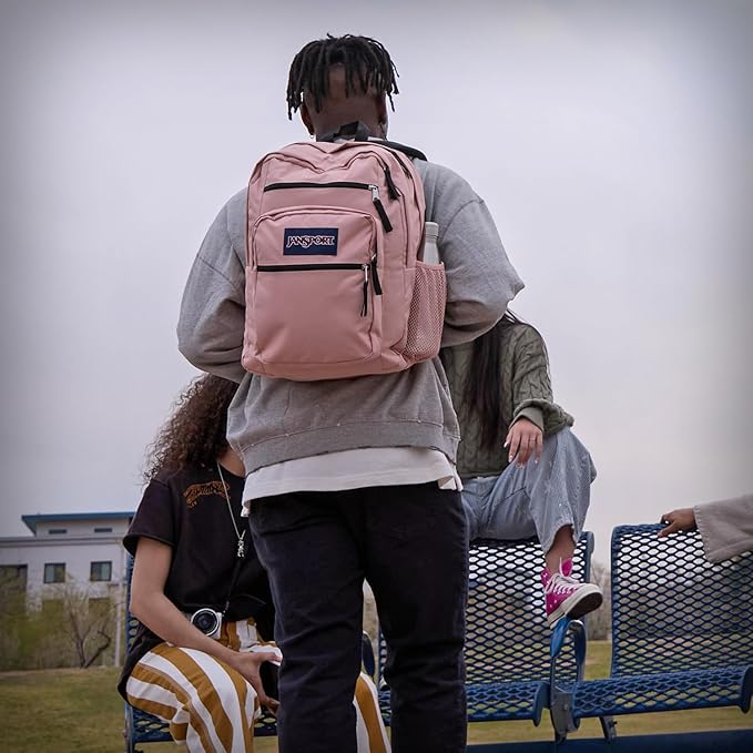 JanSport Laptop Backpack - Computer Bag with 2 Compartments, Ergonomic Shoulder Straps, 15” Laptop Sleeve, Haul Handle - Bad Bows