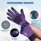 SIMARI Winter Gloves Women Men Ski Snow Gloves Liner Thermal Warm Touch Screen, Suit for Running, Cycling, Biking, Hiking, Driving, Walking, Typing, Freezer Work, Sports, Soccer, Shooting, Gaming 102