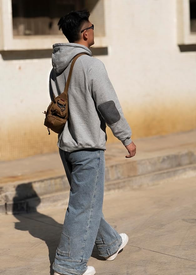 Tactical Waist Bag | Durable Fanny Pack & Crossbody Sling Pack for Outdoor Adventures, Everyday Carry, Hiking, Camping, Travel