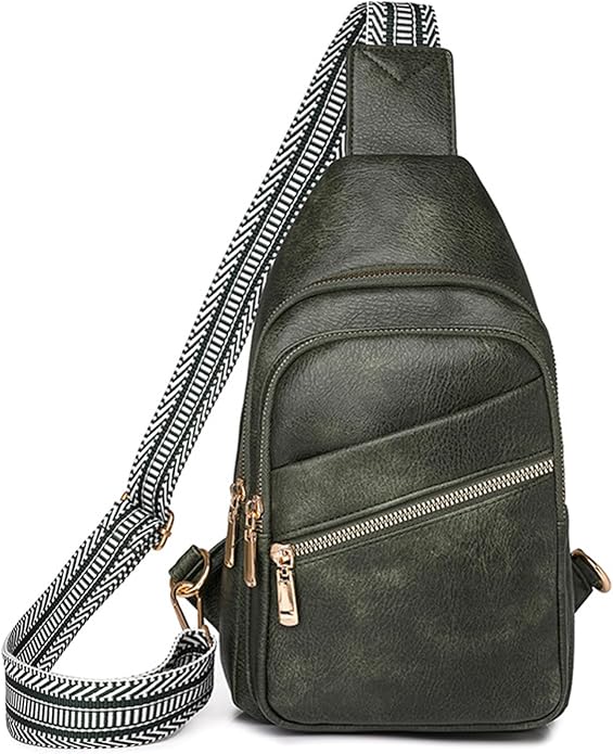 Cross Body Bags for Woman Men Sling Bag Chest Bag with Adjustable Strap Crossbody Handbags Women's Crossbody Bags