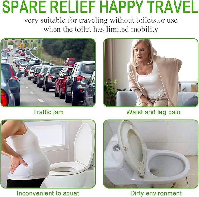 Female Urination Device, Reusable Female Urinal Silicone Women Pee Funnel Allows Women to Pee Standing Up, The Perfect Companion for Camping,Outdoor,Travel（Fuchsia）