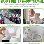 Female Urination Device, Reusable Female Urinal Silicone Women Pee Funnel Allows Women to Pee Standing Up, The Perfect Companion for Camping,Outdoor,Travel（Fuchsia）