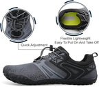 L-RUN Barefoot Water Shoes Women Mens Aqua Sock Athletic Hiking Water Sports Shoes for Swim Beach Pool Sand Diving Walking