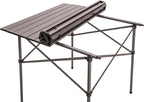 ALPS Mountaineering Aluminum Roll-Top Camp Table with Fast Setup and Compact Storage