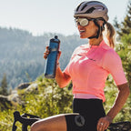 BOTTLE BOTTLE Insulated Water Bottle 24 oz with Handle and Flip Tops Lids Stainless Steel Water Bottle Push Button Lid Leak proof Portable for Running Travel Sports Hiking blue