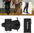 Snake Gaiter, Durable Snake Guard Gaiters for Hunting, Waterproof Snake Legging Chap for Men and Women,Snake Bite Protection Gaiter for Whole Leg with Adjustable Size