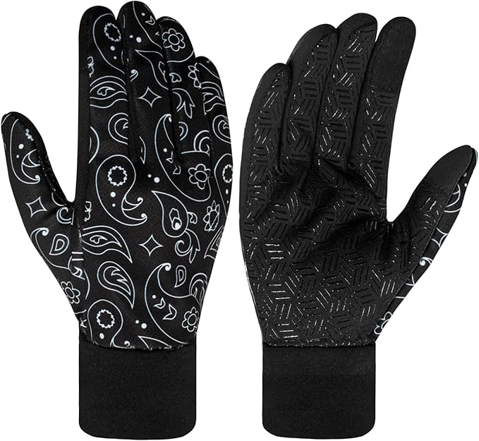 RIGWARL Outdoors Running Gloves with Touch Screen Men Women Cycling Gloves Motorcycle Gloves for Driving Hiking Mountain Bike