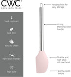 COOK WITH COLOR Silicone Cooking Utensils, Kitchen Utensil Set, Easy to Clean Silicone Kitchen Utensils, Cooking Utensils for Nonstick Cookware, Kitchen Gadgets Set, 38 Piece, Mint