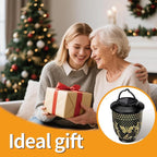 Butterfly Solar Lantern Outdoor Waterproof - Hanging Solar Lights Decorative Gifts for Women Mom, for Garden Decor, Backyard, Patio, Yard, Lawn, Porch (Butterfly)