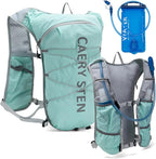 Carey STEN Hydrated Backpack, Running Vest, paired with a 1.5L Water Bag Hiking Backpack, Suitable for Running, Hiking, Marathon, and Both Men and Women
