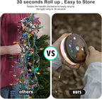 2-Pack Camping String Lights with Remote Control, 4 in 1 Outdoor Camping Lantern (32.8Ft) with Quick 30s Recovery, Waterproof, Type-C Fast Charging, Portable Camping Lights for Camping/Yard/Hiking