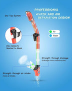 Greatever Dry Snorkel Set,Panoramic Wide View,Anti-Fog Scuba Diving Mask,Professional Snorkeling Gear