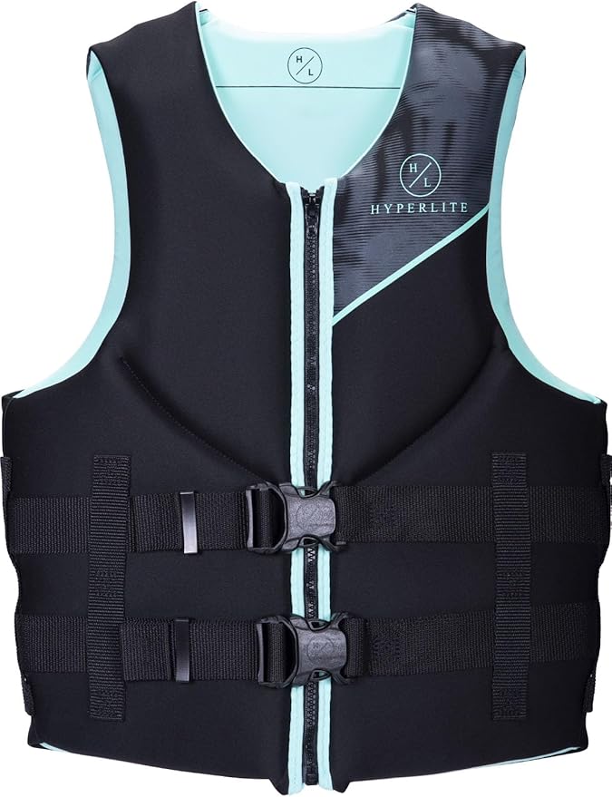 HyperLite Women's Indy Life Jacket - US Coast Guard Approved Level 70 Buoyancy Aid, Great for Any Water Sports Activity Including Boating, Paddle & Swimming