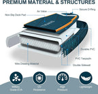 Paddle Board, Inflatable Stand Up SUP Paddle Boards for Adults & Youths of All Skill Levels, Wide & Non-Slip Deck Design Blow Up Paddleboards with Premium Accessories & Storage Bag