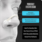 Dream Recovery Second Wind Nasal Strips - Nose Strips for Breathing, Sleep and Athletic Performance - Snore Relief and Congestion Support - Sand, 30 Count