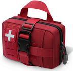 Upgrade Molle Rip Away Ifak Pouch, Tactical Small Belt First Aid Pouch Medical Utility EMT Pouch Only