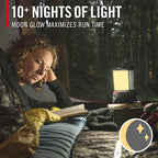 COAST EAL55R Dual Color LED Emergency Light, 3000 Lumen, 10+ Nights of Light, Variable Light Control, Durable for Outdoor & Survival, Black