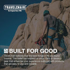 Travel Chair Ultimate Slacker, Quick Folding Tripod Stool with Backrest, Fishing Camping Hiking Chair with Carry Strap, Polyester, Green