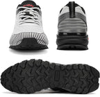 Kricely Men's Trail Running Shoes Non Slip Hiking Shoes Tennis Shoes Fashion Sneakers Workout Footwear