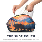 Large Compression Packing Cubes for Travel-Packing Cube Luggage Organizers 7 Piece Set for Checked Luggage-Ultralight, Expandable/Compression Bags by TRIPPED Travel Gear (National Parks)