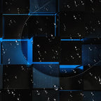 Axolotl Gamepad Sleeping Bag,3 Season Warm and Cool Weather Game Console Sleeping Bag for Boys Teens,Waterproof Lightweight Geometry Hexagonal Sleeping Bag for Traveling,Outdoors Camping,Blue,Black