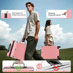 Krute Luggage 28 Inch Aluminum Frame Luggages TSA Lock No Zipper Checked Suitcase with Spinner Wheels Hardshell Lightweight PC+ABS Large Suit Case