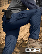 CQR Men's Tactical Pants, Water Resistant Ripstop Cargo Pants, Lightweight EDC Work Hiking Pants, Outdoor Apparel