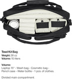 RAINS Texel Tech Bag - Green Waterproof Water Resistant Water Repellent Laptop Bag Unisex Commuter Travel Case 15" Computer Sleeve Tech Organizer - 2 Year Warranty