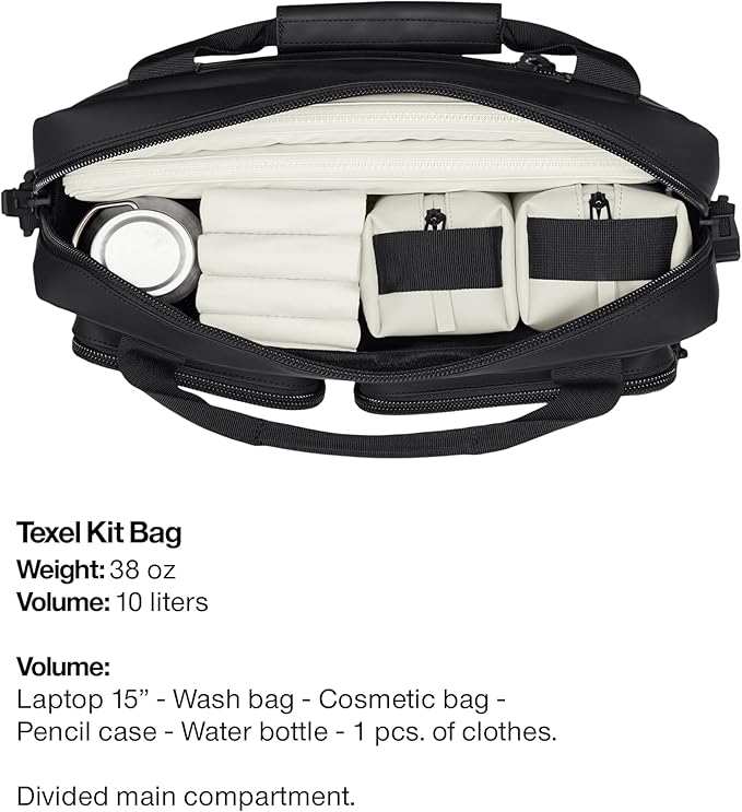RAINS Texel Tech Bag - Green Waterproof Water Resistant Water Repellent Laptop Bag Unisex Commuter Travel Case 15" Computer Sleeve Tech Organizer - 2 Year Warranty