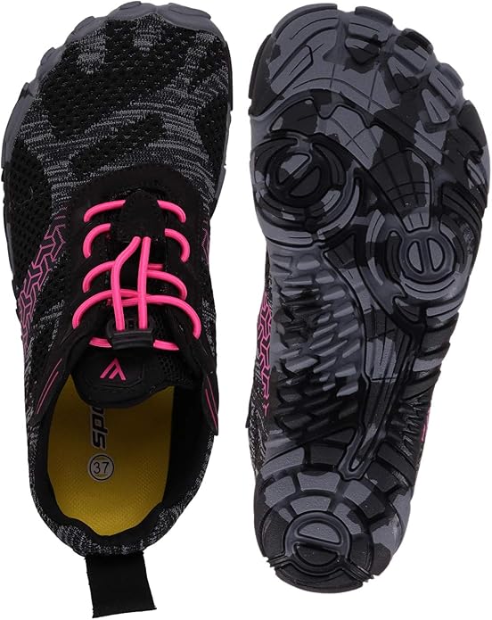 Joomra Women's Trail Running Barefoot Shoes | Wide Toe Box Minimalist Sneakers | Zero Drop