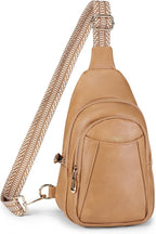 Crossbody Bags for Women Anti Theft Vegan Leather Sling Bag RFID Blocking Chest Bag for Travel