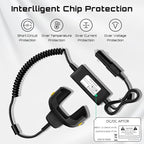 Fast Charging Car Charger Cable for Zebra Symbol TC77 TC70 TC72 TC75 TC70X TC75X TC700H TC700K TC77HL TC720L Barcode Scanners - Fully Charges in Just Over 4 Hours - CHG-TC7X-CLA1-01