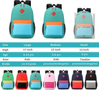 Backpack Set for Girls Boy Kids Backpack with Lunch Box for Elementary Primary Kindergarten School Bag (Blue Yellow, Large)