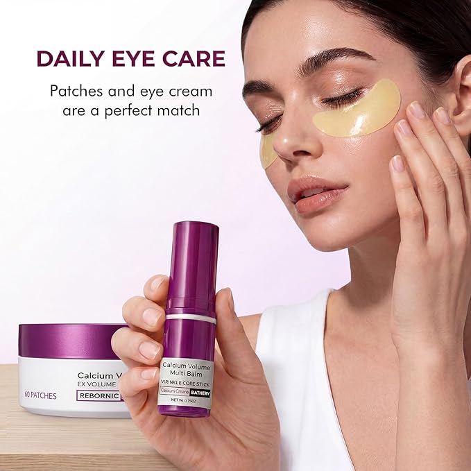 Calcium Daily Care Skin Set with Calcium Multi Balm Stick,Daily Skincare bundle – Gentle Firming & Moisture Routine for Smooth, Comfortable-Looking Skin,, Travel-Friendly