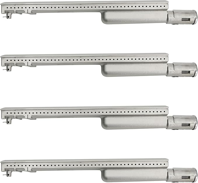 J&HYBBQ Stainless Steel Burner: 16-1/8" (402cm) Quality Heavy Duty Grill Replacement Parts with Durability & Easy Installation for Bull, Cal Flame, Charbroil, Nexgrill, Beefeater & More Gas Grills.