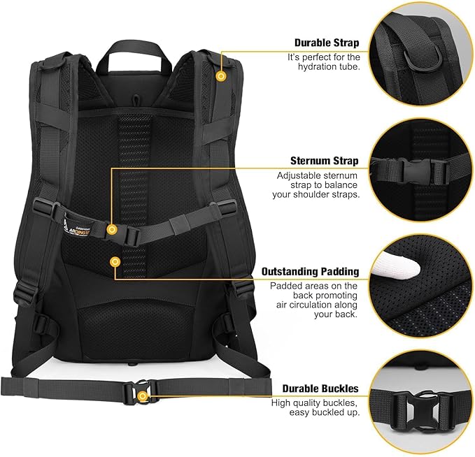 Mardingtop Tactical Military Backpack for Men,25L Molle Backpack, Cordura Backpack for Hiking,Camping