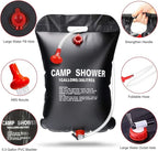 Pop Up Tent Upgrade Privacy Camping Shower Tent Portable Outdoor Sun Shelter for Outdoor Bathing Toilet Camping Biking Hiking Beach with 5.3 Gallon Shower Bag