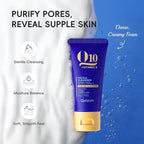 QUIYUM Q10 & Vitamin E Complete Skincare Set – 6-Step Daily Routine with Cleanser, Toner, Serum, Eye Cream, Day & Night Moisturizer – Hydrating, Firming, Radiant Skin Care Kit for All Skin Types