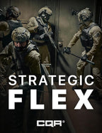 CQR Men's Flex Ripstop Tactical Pants, Water Resistant Stretch Cargo Pants, Lightweight EDC Hiking Work Pants