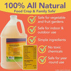 Trifecta Crop Control Insecticidal Soap for Plants | All Natural Fungicide for Plants | Spider Mite Killer Indoor Plants, Food Safe Commercial Grade Pesticide, Herbicide, Spider Mites Spray for Plants
