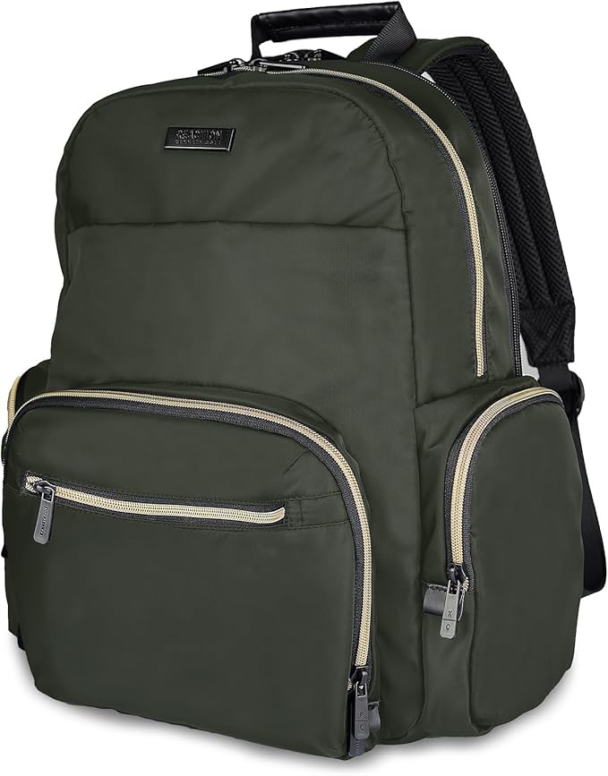 Kenneth Cole REACTION Sophie Backpack, Olive, 15" Laptop
