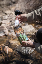 Epic Water Filters Nalgene OG Water Bottle with Filter, USA Made, BPA Free, Removes 99.99% Tap Water Contaminants, Forever Chemicals, Atomic Child, 32 oz