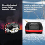 klarus HM1 2PCS IPX6 Waterproof Rechargeable Headlamp with Motion Sensor: 70 Hours Long Battery Life, Full Charge in 2.5 Hours, 440 Lumens Consistent Output, Shock and Drop Resistant