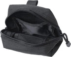 2 Pack Molle Pouches - Tactical Compact Water-Resistant EDC Pouch