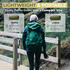 ADVOKAIR Camping Hammock with Mosquito Net and Rain Fly, Up to 500lbs, Ultralight and Portable Nylon Travel Hanging Hammock with Tree Straps, Perfect for Outside, Backpacking, Hiking and Backyard