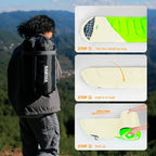 Camping Sleeping Bag, 32℉ Sleeping Bags for Adults Kids Teens Cold Weather Warm Sleeping Bag Winter for 3-4 Season Camping, Camping Gear Equipment, Traveling, and Outdoors