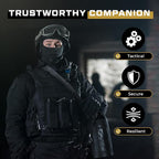 Faraday Bag, Military Grade Shield Bag, Waterproof EMP Cage, Dry Bag for Laptops & Phones, Go Dark Large Faraday Bags