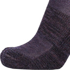 EnerWear 4 Pack Women's Merino Wool Outdoor Hiking Trail Crew Sock